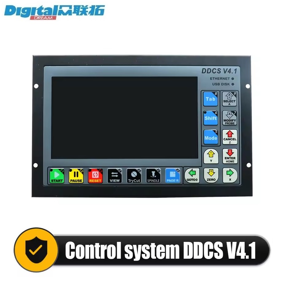 Ddcs V4.1 4 Axis Cnc Offline Controller - デジタルドリーム DDCS V4.1 3/4軸CNC制御システム オフラインモーションコントローラー 彫刻機