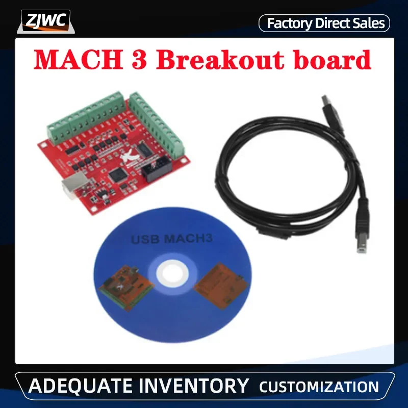 Mach3 Usb Cnc Controller 4 Axis 100Khz - 3 ピース/セット 1 ピース 4 軸