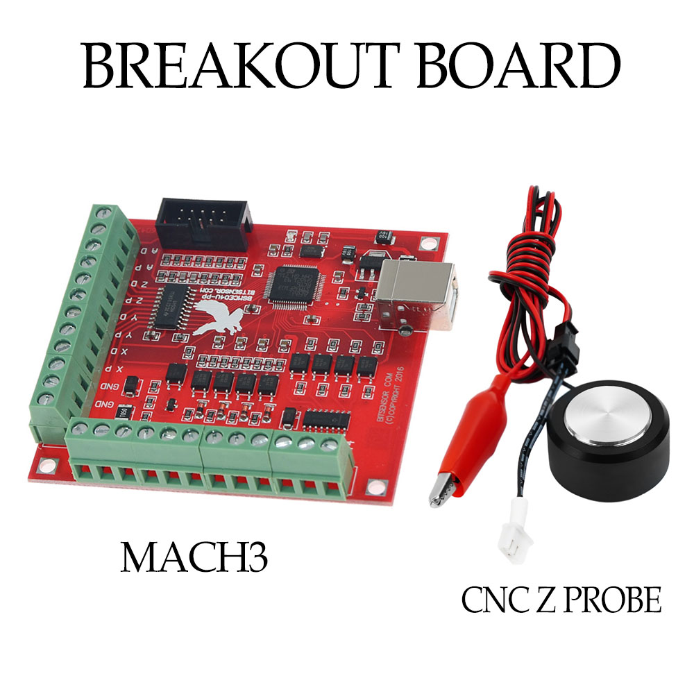 Mach3 Usb Cnc Controller 4 Axis 100Khz - Usongshine-デジタルタッチプローブCNC,USB mach3,100KHz,ブレーカアウトボード,4軸,ドライブモーションコントローラー,飛行面カード