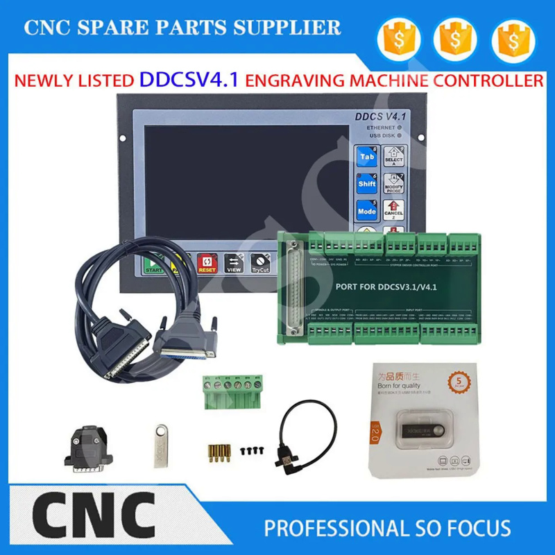 Ddcs V4.1 4 Axis Cnc Offline Controller - 最新の DDCSV3.1 アップグレード版 DDCS V4.1 3/4