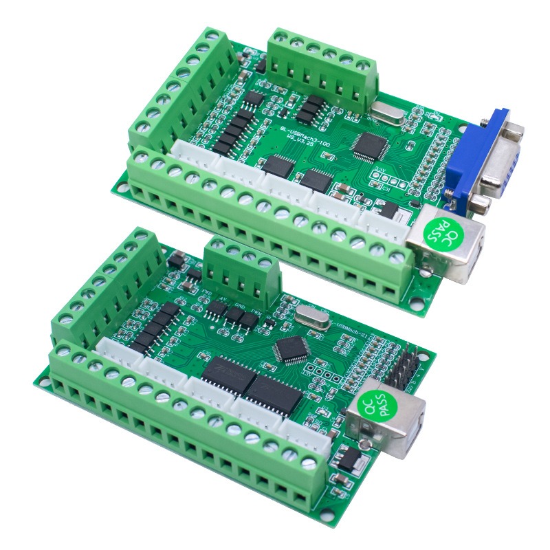 5 Axis Cnc Breakout Board Interface Mach3 - 1 個モータードライバーボード CNC USB MACH3 100Khz