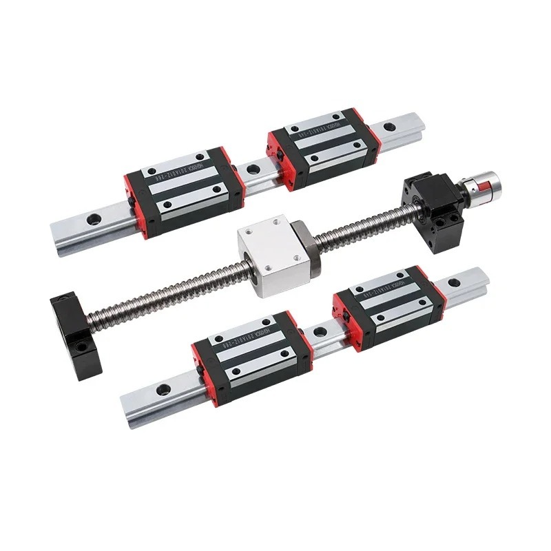 Hgr20 Linear Guide Rail Ballscrew Set - リニアレール リニアガイド 2個 HGR20-400/700/1000mm+12 HGR20CA +ボールねじ