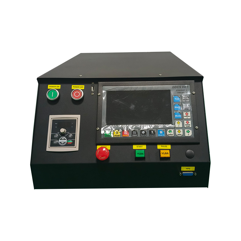 Ddcs V4.1 4 Axis Cnc Offline Controller - 一般的な用途向けLY CNCルーターマシンDDCS V4.1オフラインコントロールボックス4軸ステッピングモータードライブ2.2KW VFDオプション付き有線ハンドル