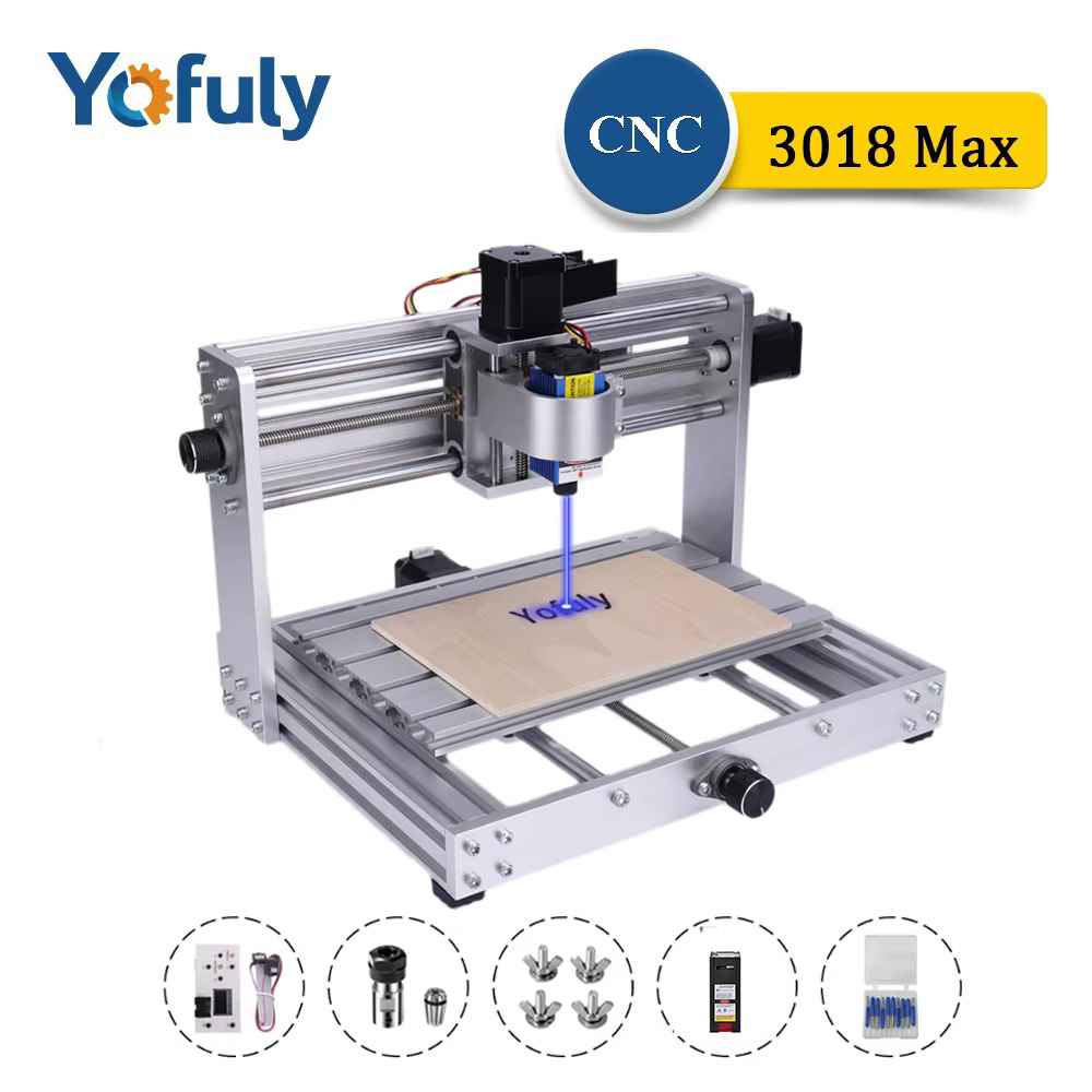 Cnc 3018 Pro Max Metal - CNC 3018 最大金属彫刻機 200 ワットスピンドル DIY