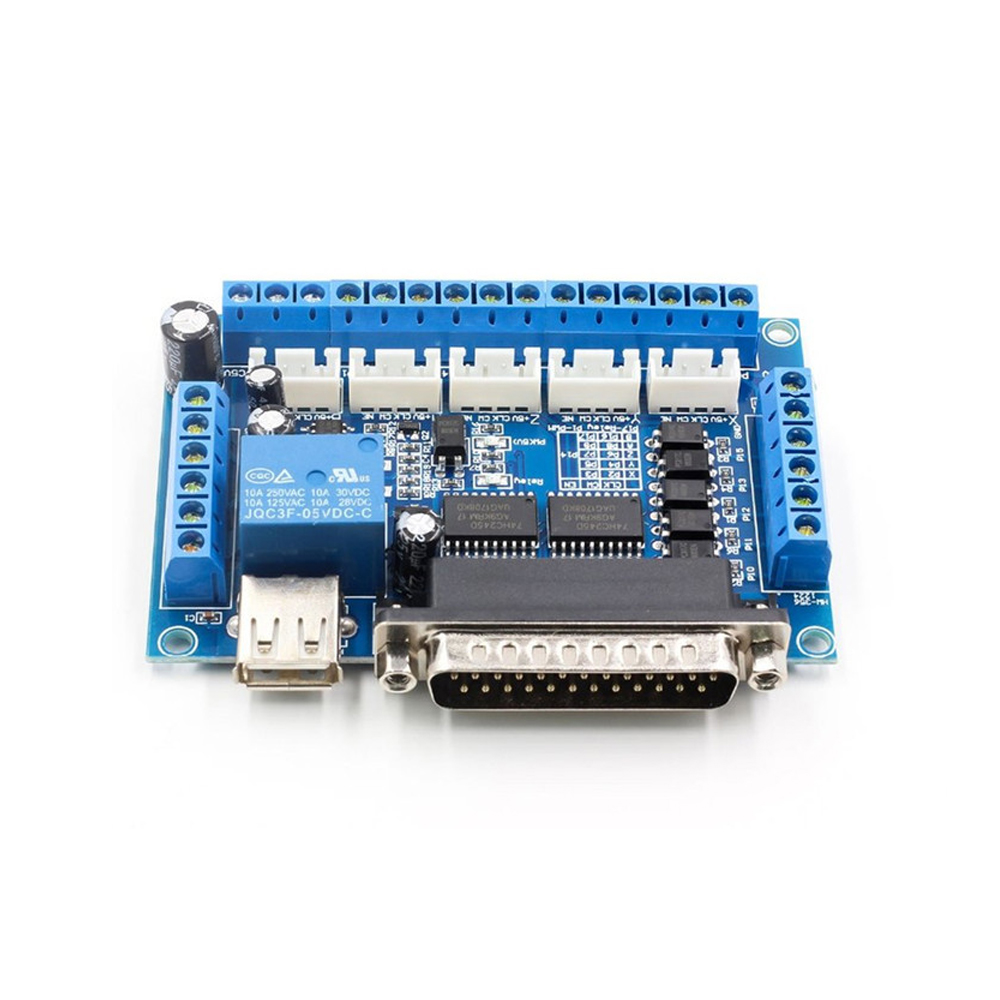 5 Axis Cnc Breakout Board Interface Mach3 - 5 軸 CNC インターフェース アダプター ブレークアウト