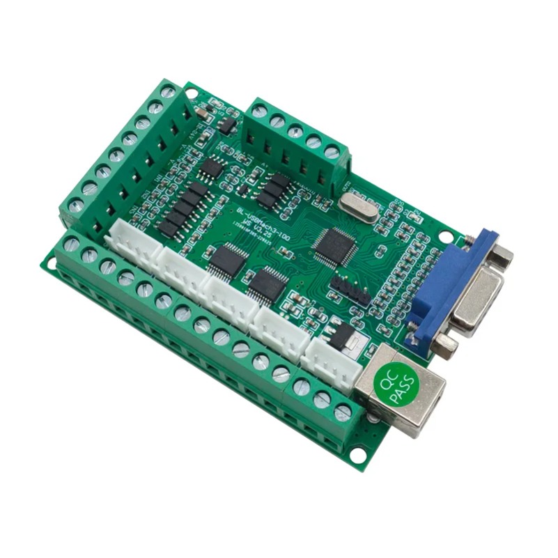 5 Axis Cnc Breakout Board Interface Mach3 - 1 個ドライバーボードブレークアウトボード CNC USB MACH3 100Khz
