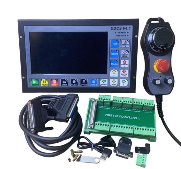Ddcs V4.1 4 Axis Cnc Offline Controller - デジタルドリーム DDCS V4.1 4軸CNC制御システム オフラインモーターコントローラー 彫刻機