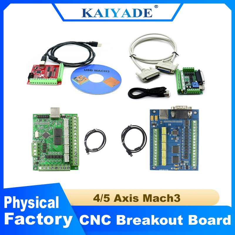 Mach3 Usb Cnc Controller 4 Axis 100Khz - CNC コントローラー MACH3 システム 4 軸