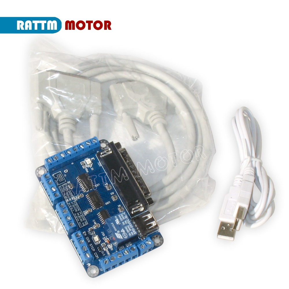 5 Axis Cnc Breakout Board Interface Mach3 - CNC ブレークアウトボード 5 軸インターフェース V5 タイプ