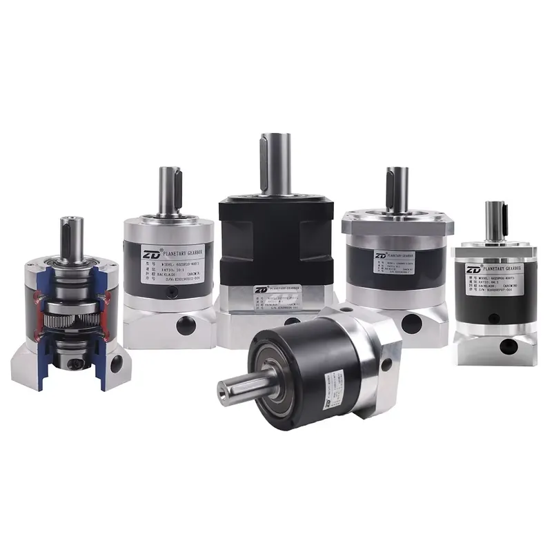 Planetary Gearbox Reducer Nema 23 34 - ZDモーター 80mmフランジ Nema 23 34精密遊星歯車サーボ減速機 カッティングマシン用