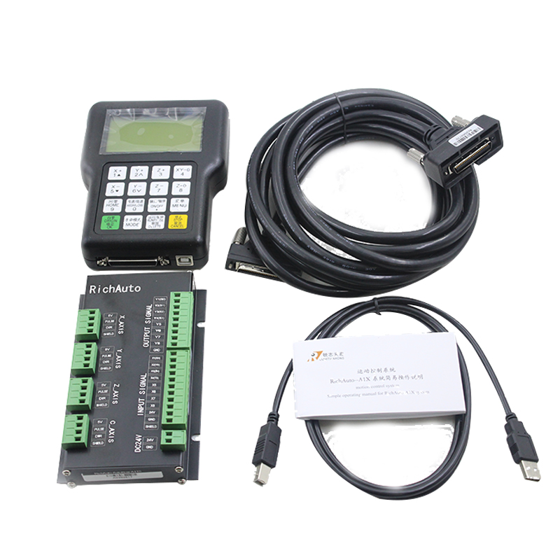 Richauto A11 Dsp Controller 3 Axis - Richauto A11 CNC コントローラー DSP A11E