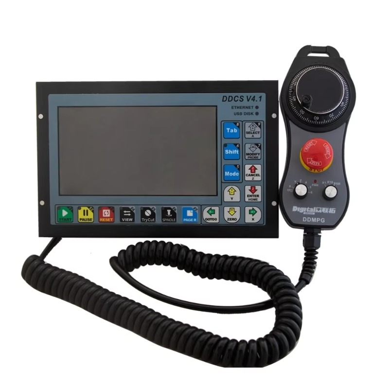 Ddcs V4.1 4 Axis Cnc Offline Controller - 最新の Ddcs V4.1 3/4 軸独立型オフラインコントローラー工作機械彫刻およびフライス加工 CNC