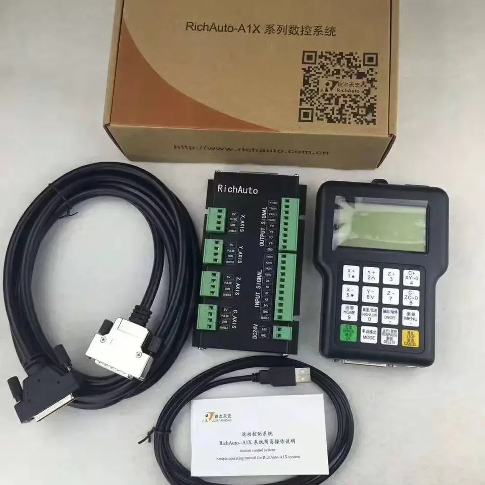 Richauto-レーザー彫刻機用リモコン,3軸ルーター,D - Richauto A11 Dsp Controller 3 Axis のレビューと価格