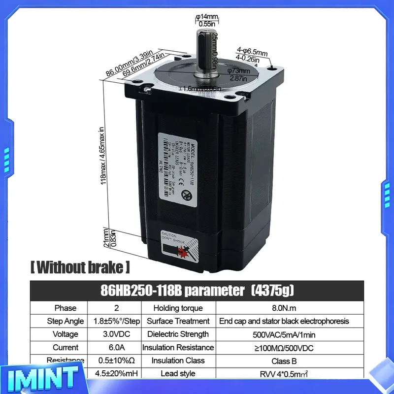4軸Nema 34クローズドループステッピングモーターキット - Hybrid Servo Driver Nema 34 8.5Nm のレビューと価格