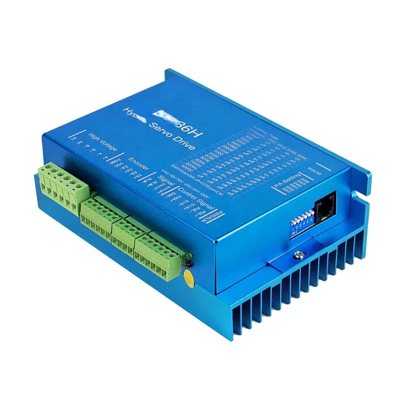 ホットセール18-70VAC 24-100VDC Nema  - Hybrid Servo Driver Nema 34 8.5Nm のレビューと価格