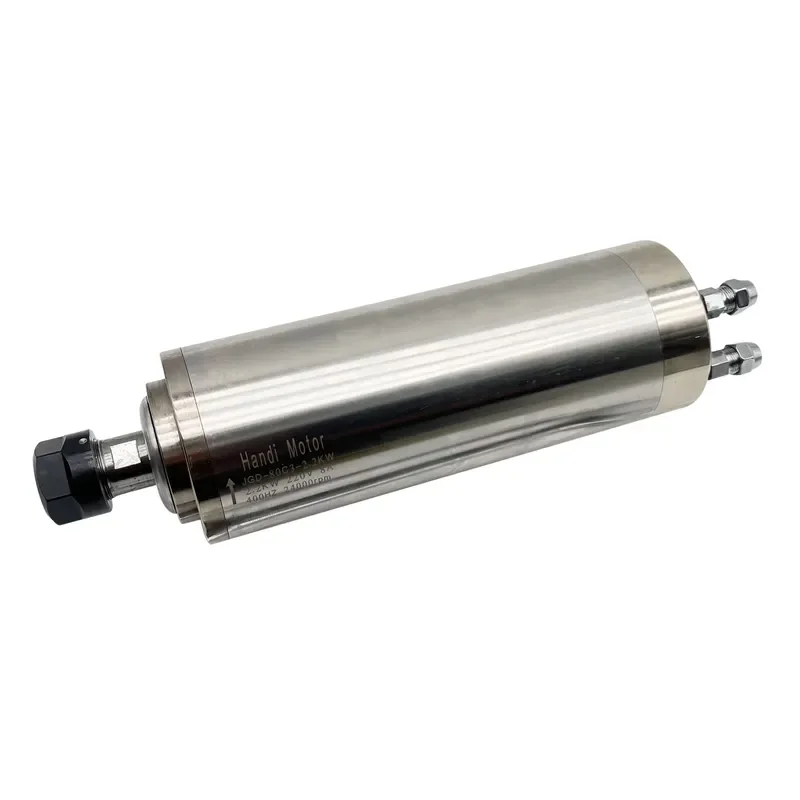 80MM 2.2KW ER20 水冷 CNC スピンドルモー - 2.2Kw Water Cooled Spindle Kit Vfd のレビューと価格