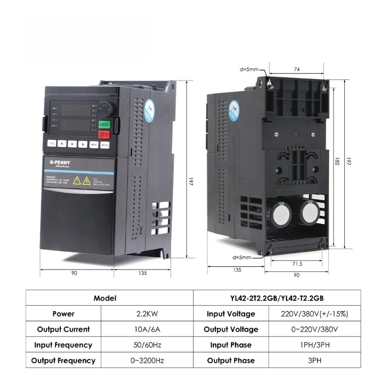 2.2kw ER20 D80 12000rpm/24000r - 2.2Kw Water Cooled Spindle Kit Vfd のレビューと価格