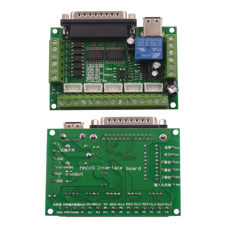 1 セット 5 軸 CNC インターフェースアダプタブレーク - 5 Axis Cnc Breakout Board Interface Mach3 のレビューと価格