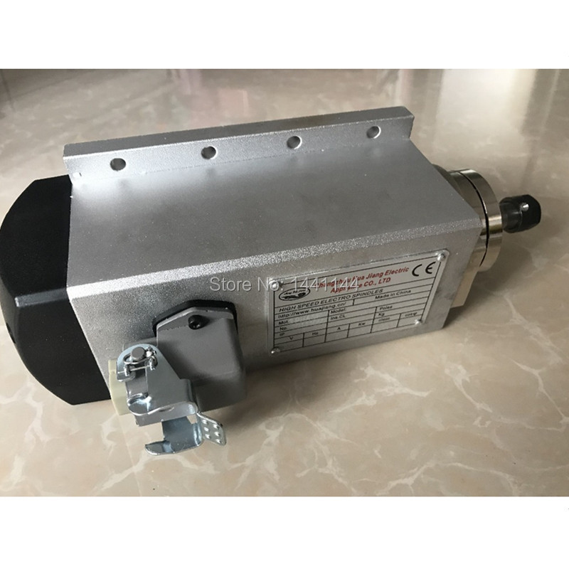 空冷スピンドル 3KW 220 V/380 V モーター C - Er20 Collet Chuck Spindle Motor 220V のレビューと価格