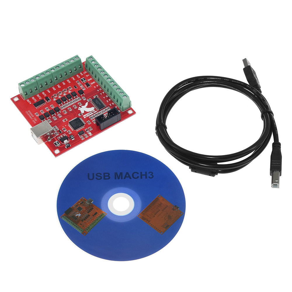 CNC USB Mach3 100Khz ブレークアウトボー - Mach3 Usb Cnc Controller 4 Axis 100Khz のレビューと価格