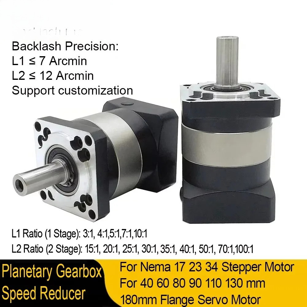 遊星歯車減速機モーター減速機、40、60、80、90、110 - Planetary Gearbox Reducer Nema 23 34 のレビューと価格