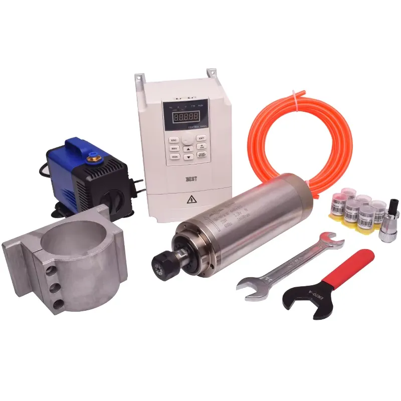 Gdz80 2.2kw 水冷スピンドルセット 2.2kw V - 2.2Kw Water Cooled Spindle Kit Vfd のレビューと価格