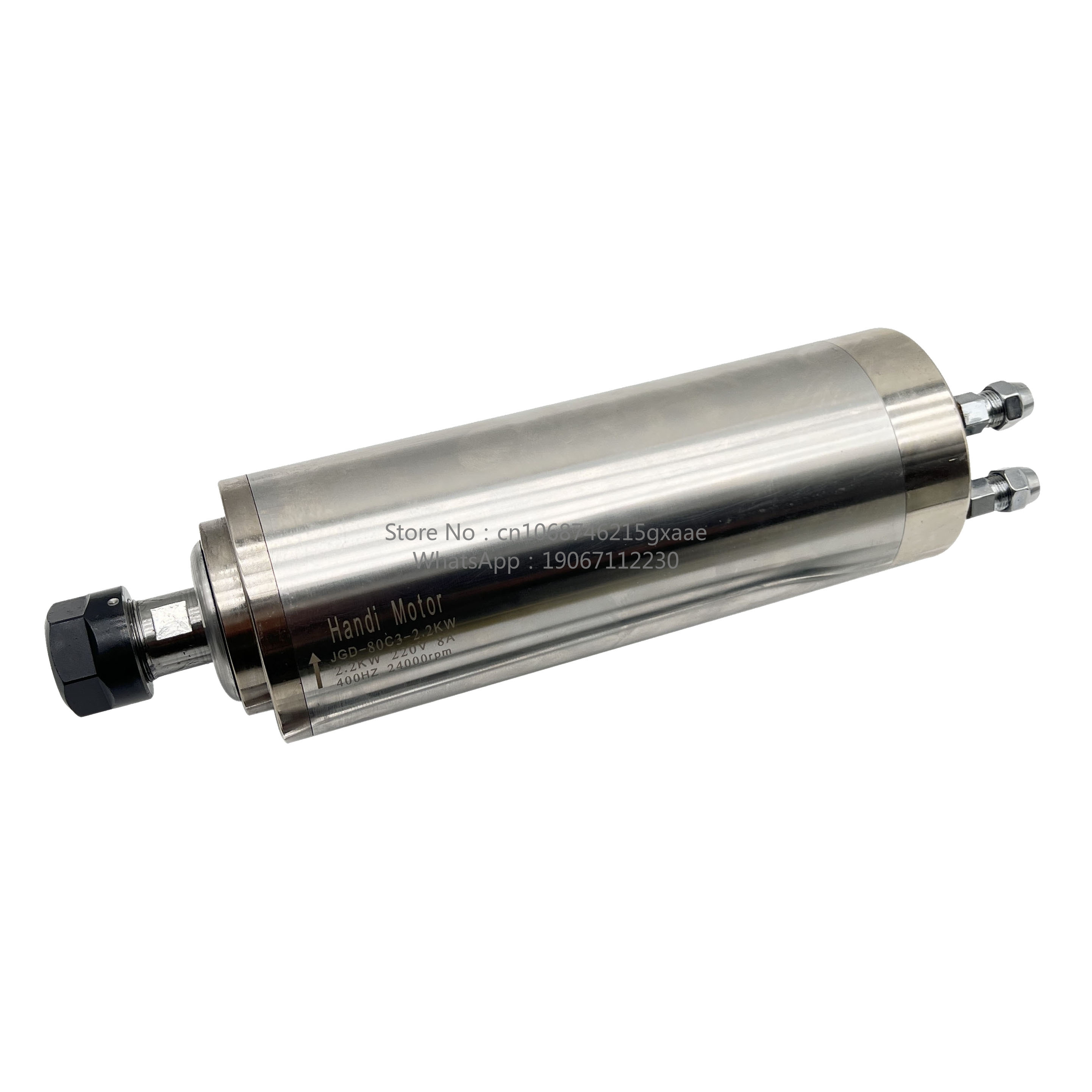 80MM 2.2KW ER20水冷式CNCスピンドルモーター - 2.2Kw Water Cooled Spindle Kit Vfd のレビューと価格