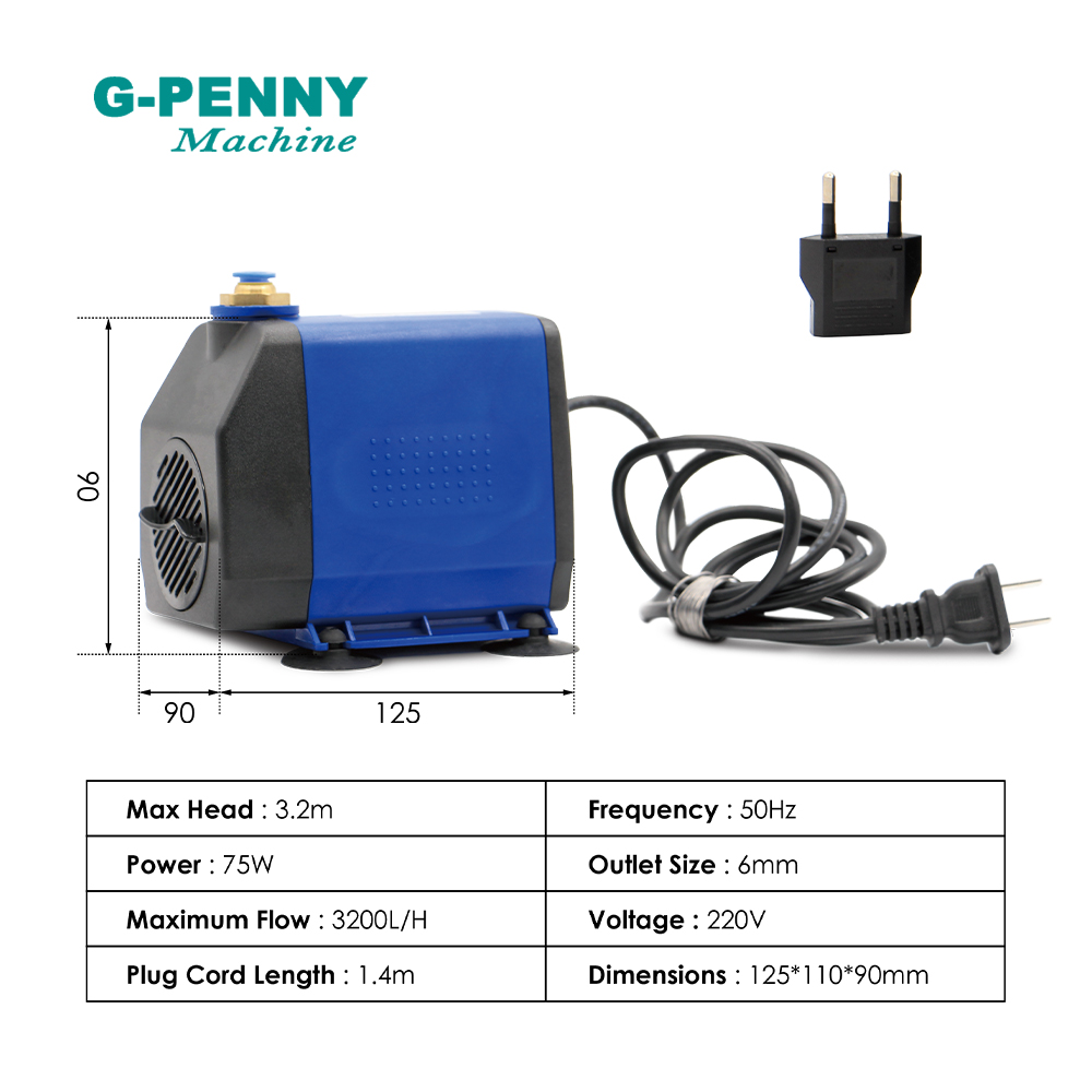 G-PENNY 2.2kw ER20 水冷スピンドルキット  - 2.2Kw Water Cooled Spindle Kit Vfd のレビューと価格