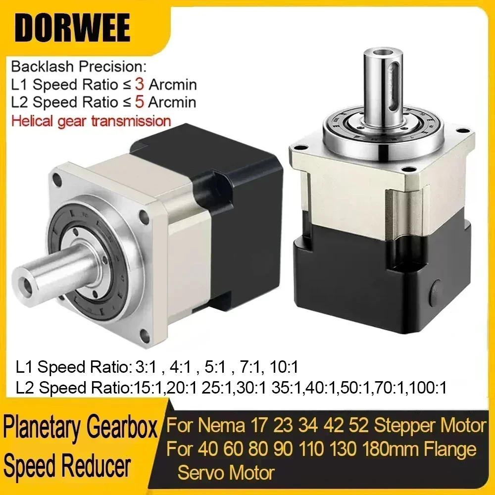 ネマ17、23、34ステッピングモーター用ヘリカルギア減速機 - Planetary Gearbox Reducer Nema 23 34 のレビューと価格
