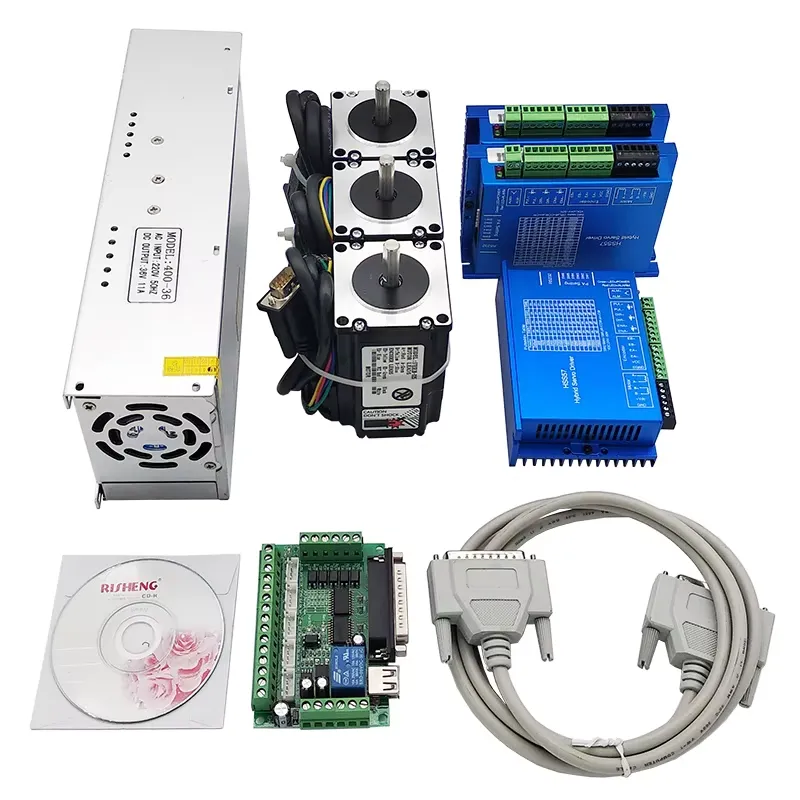 3軸2N.m Nema23 CNCキット サーボエンコーダー - Nema 23 Closed Loop Stepper Motor Driver Kit のレビューと価格
