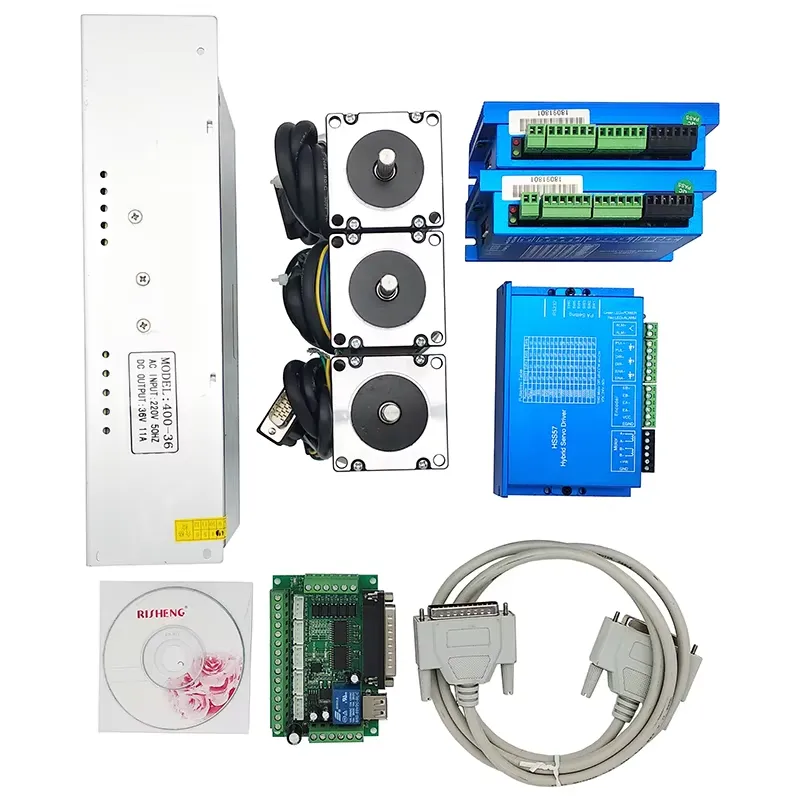 3軸2N.m Nema23 CNCキット サーボエンコーダー - Nema 23 Closed Loop Stepper Motor Driver Kit のレビューと価格