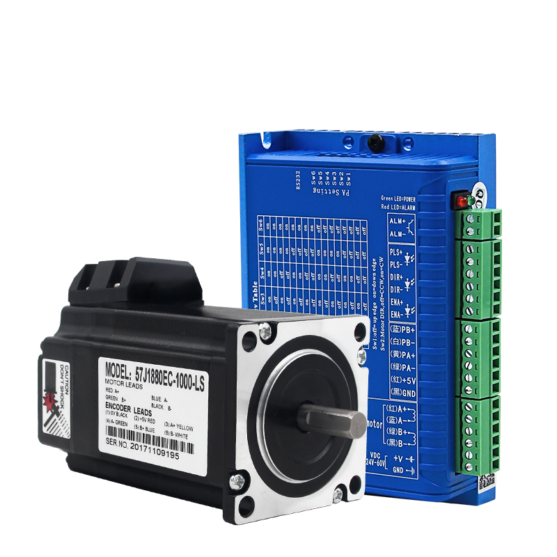 NEMA23 2NM jmc 2相57閉ループステッピングモ - Nema 23 Closed Loop Stepper Motor Driver Kit のレビューと価格