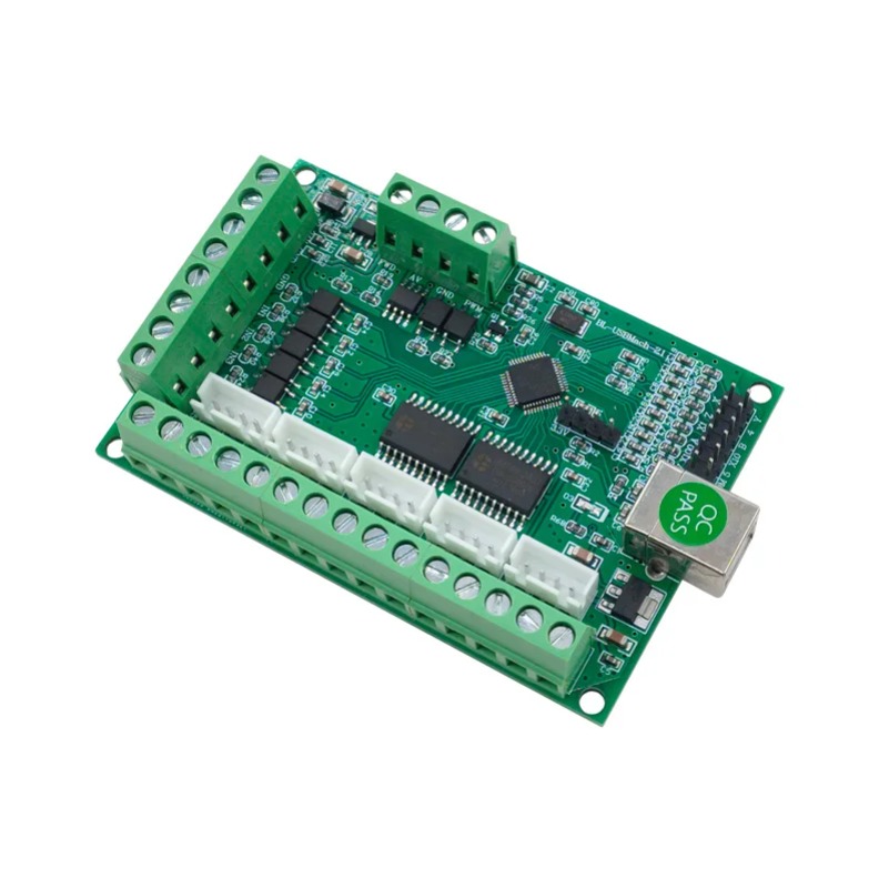 1 個ドライバーボードブレークアウトボード CNC USB  - 5 Axis Cnc Breakout Board Interface Mach3 のレビューと価格
