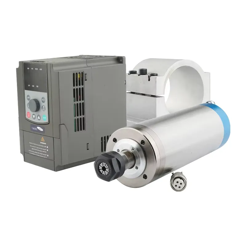 2026年中国工場製 ER20 2.2kw 水冷式CNCルー - 2.2Kw Water Cooled Spindle Kit Vfd のレビューと価格