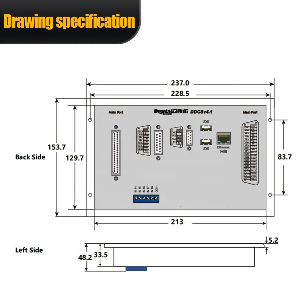2026 HLTNC 最新 DDCS V4.1 CNCコント - Ddcs V4.1 4 Axis Cnc Offline Controller のレビューと価格
