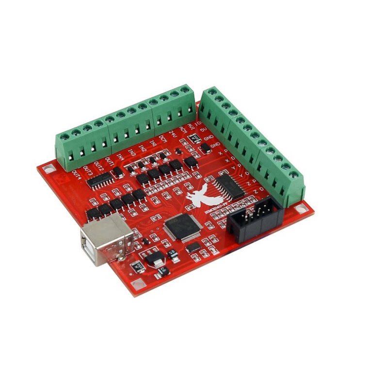 1 セット 1 個 MACH3 ブレークアウトボード + 1 - Mach3 Usb Cnc Controller 4 Axis 100Khz のレビューと価格