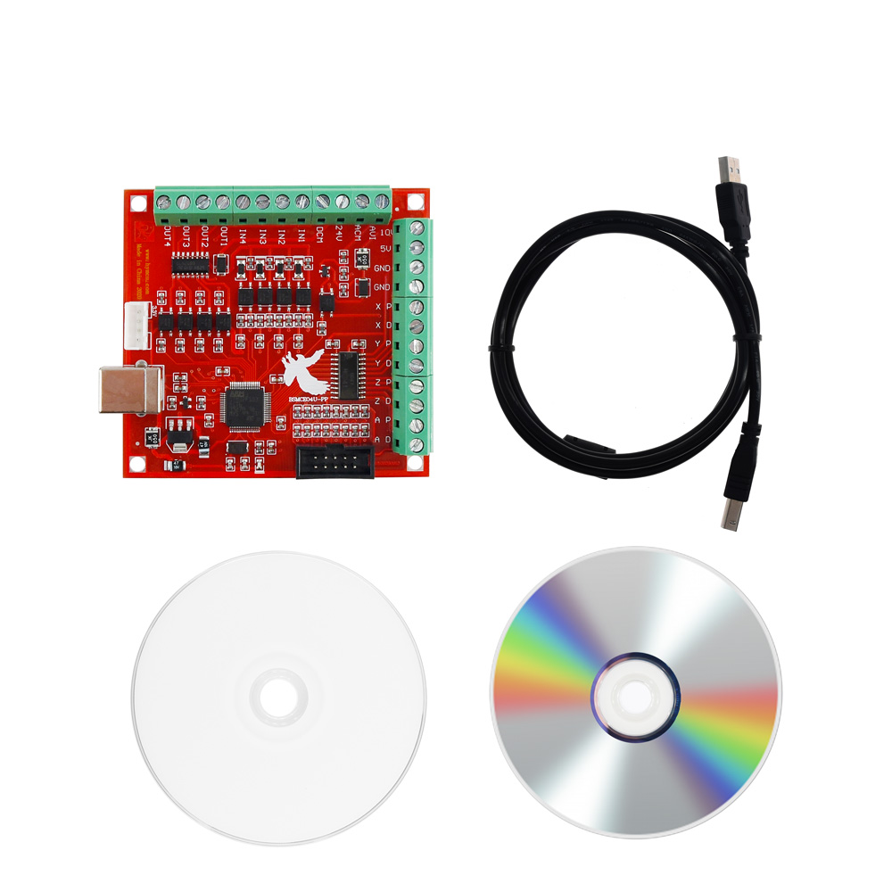 ブレークアウトボード CNC USB MACH3 4 軸コン - Mach3 Usb Cnc Controller 4 Axis 100Khz のレビューと価格