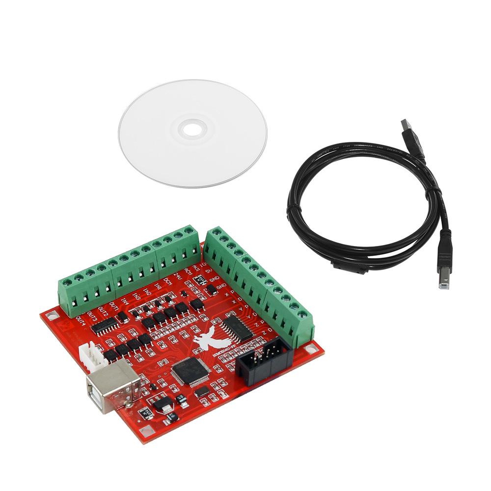 ブレークアウトボード CNC USB MACH3 4 軸コン - Mach3 Usb Cnc Controller 4 Axis 100Khz のレビューと価格