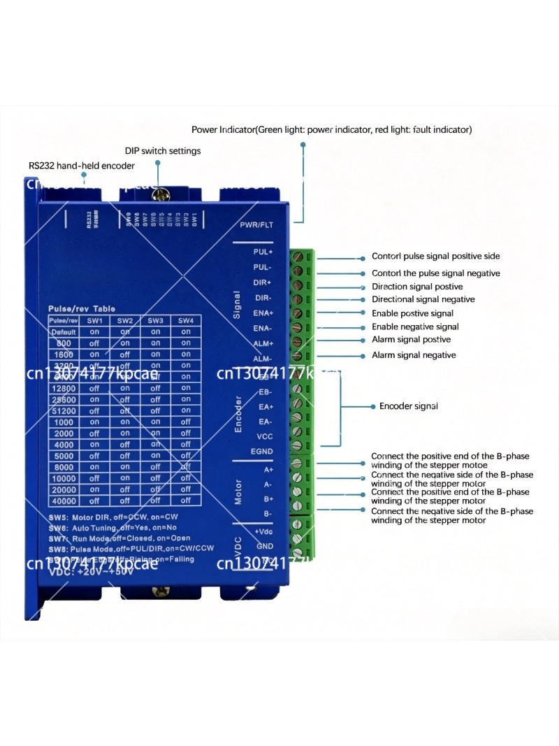 2相閉ループステッピングモーターNema23 2Nmドライバ - Nema 23 Closed Loop Stepper Motor Driver Kit のレビューと価格