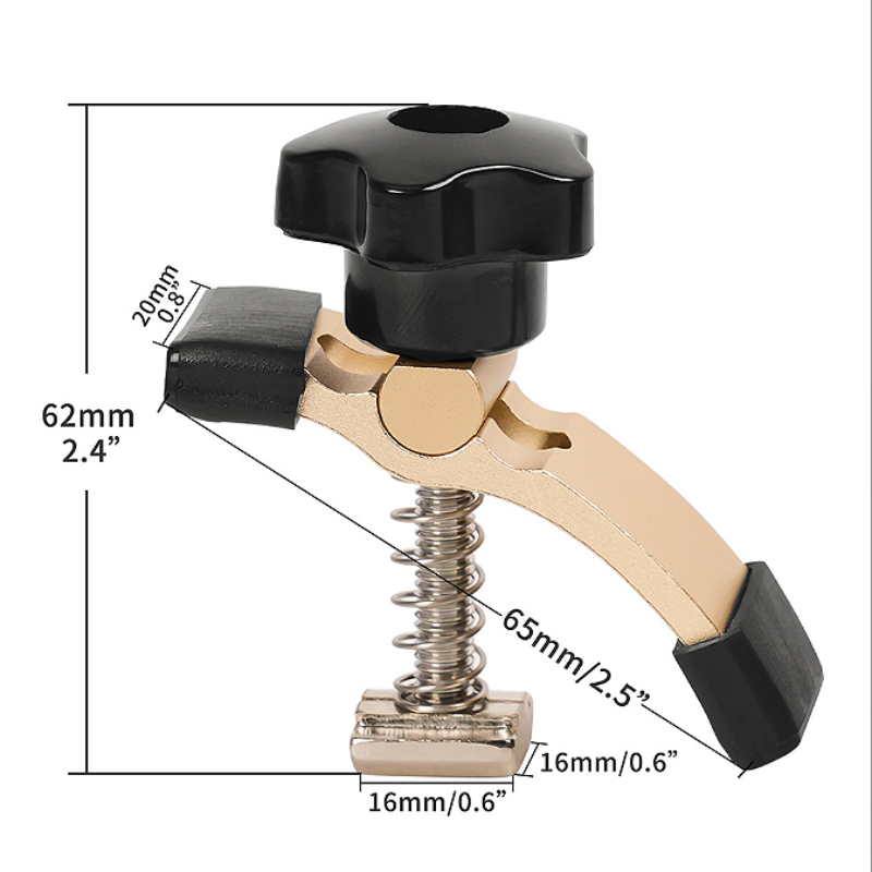 2/4 個ミニホールドダウンクランプキット木工および金属加工 - Cnc 3018 Pro Max Metal のレビューと価格