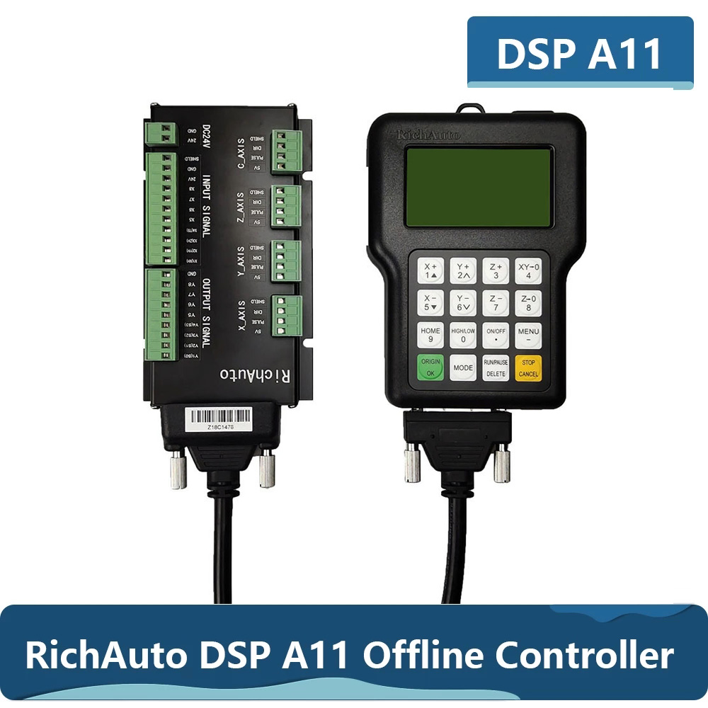 DIhauto-CNC彫刻切断コントローラー,11s a11 - Richauto A11 Dsp Controller 3 Axis のレビューと価格