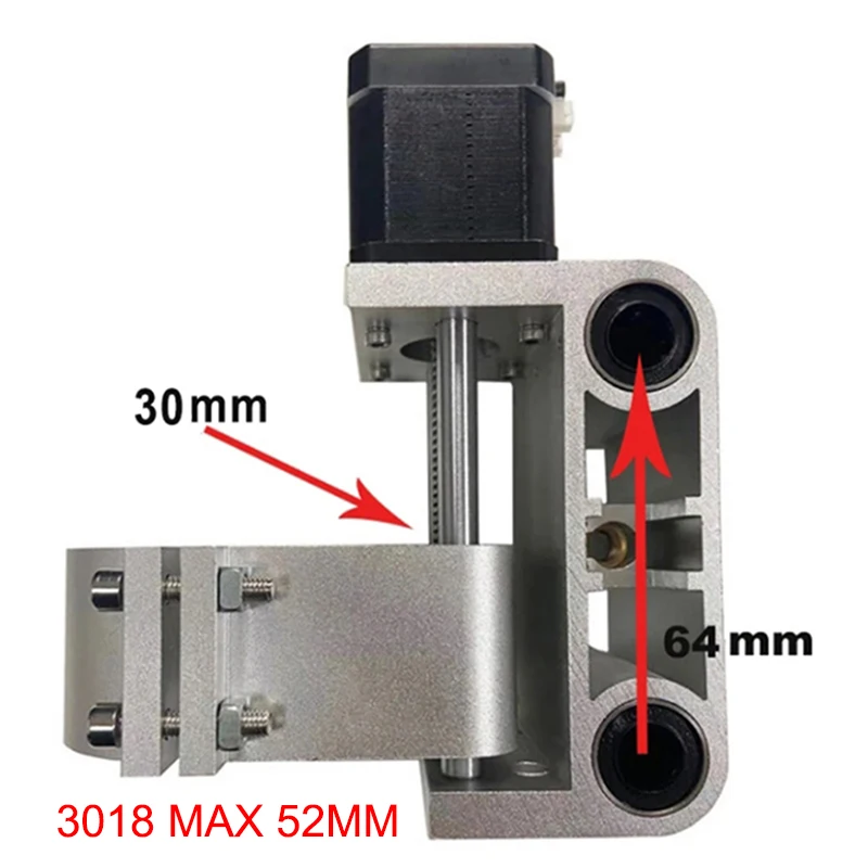 CNC 3018 PRO Z軸スピンドルモーターマウント 7 - Cnc 3018 Pro Max Metal のレビューと価格