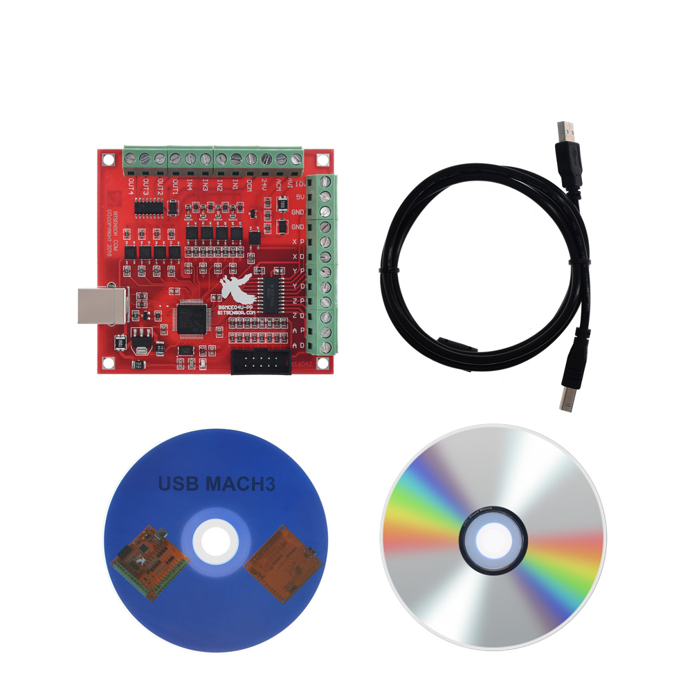 ブレークアウトボード CNC USB MACH3 4軸コント - Mach3 Usb Cnc Controller 4 Axis 100Khz のレビューと価格