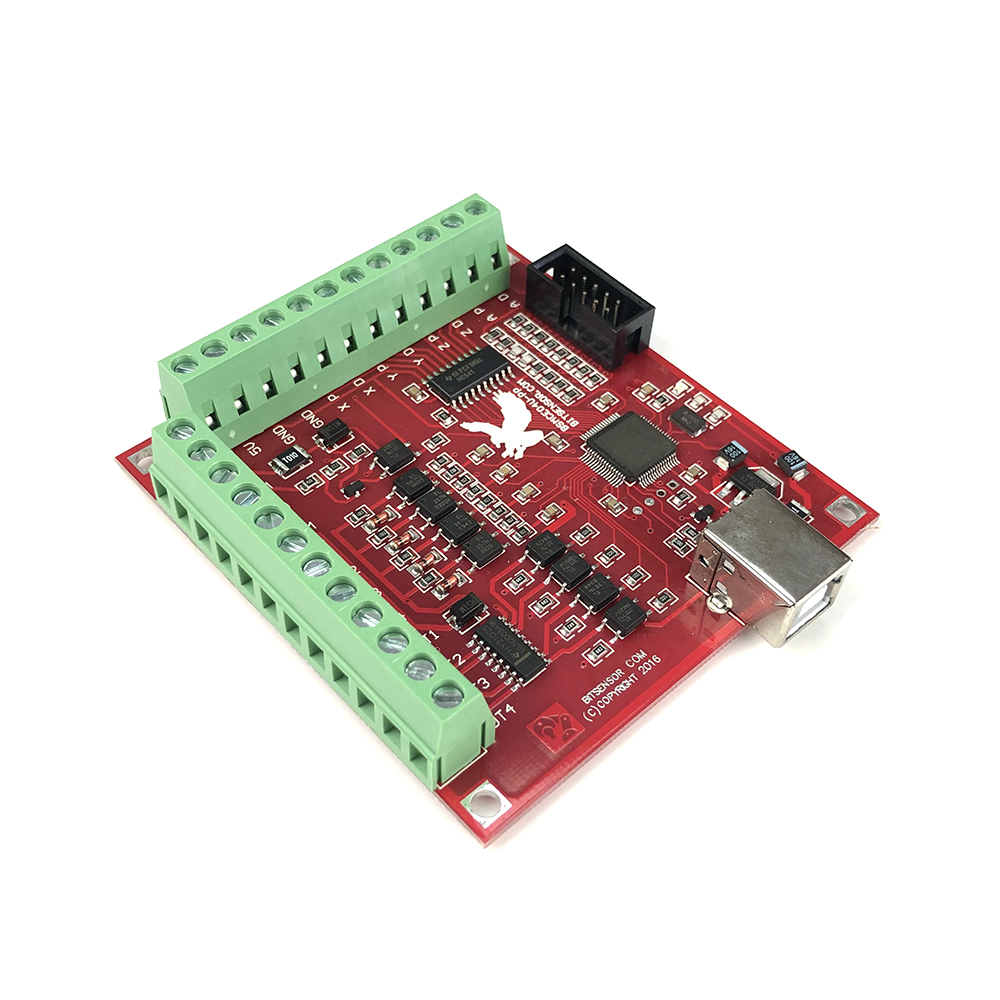 モーションコントローラーと4軸インターフェイスを備えたUSB - Mach3 Usb Cnc Controller 4 Axis 100Khz のレビューと価格