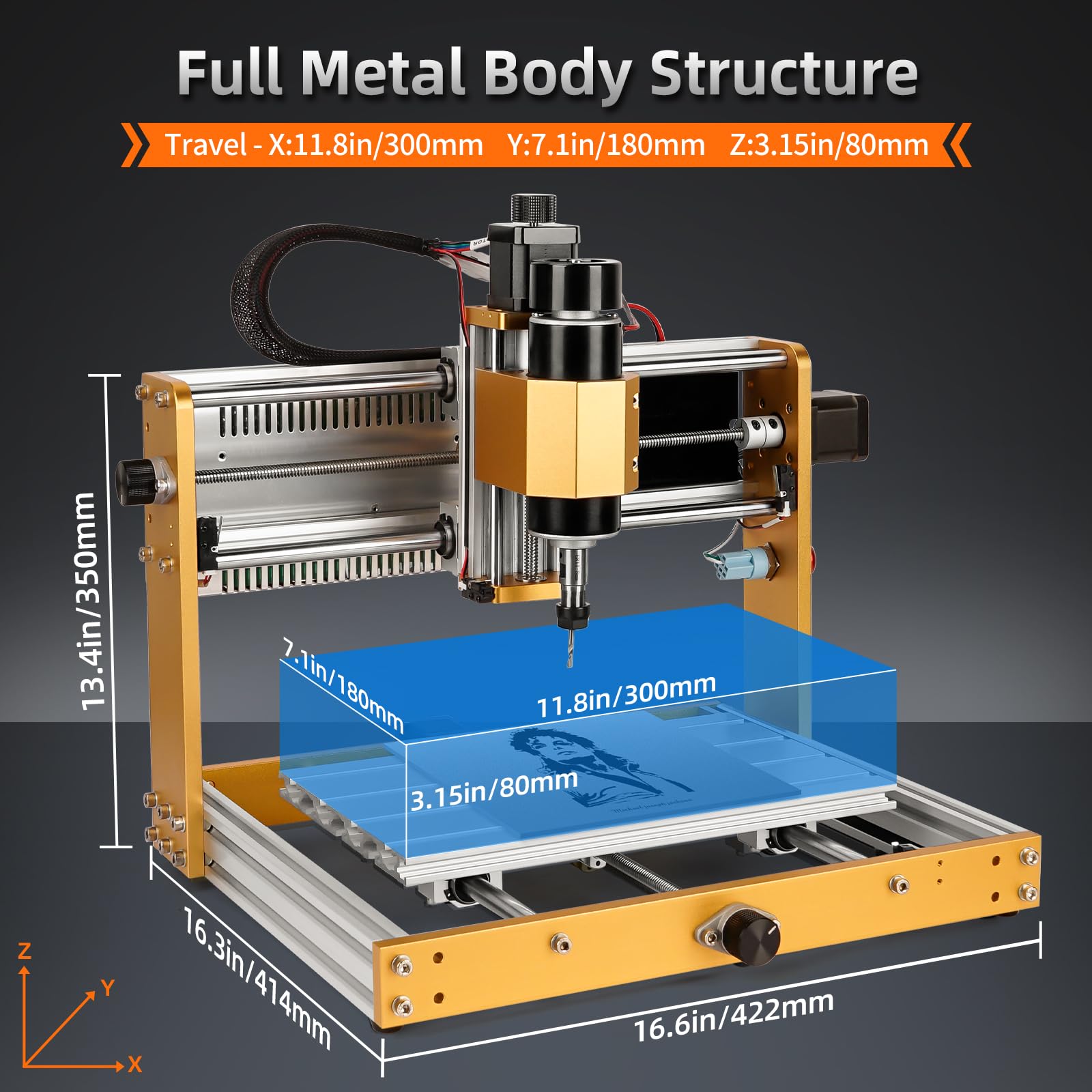 LUNYEE CNC 3018 PRO 木材彫刻機 レーザー - Cnc 3018 Pro Max Metal のレビューと価格
