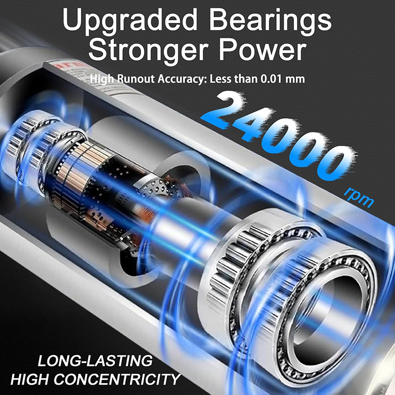 2.2KW 1.5KW CNC スピンドルモーター 220V - Er20 Collet Chuck Spindle Motor 220V のレビューと価格