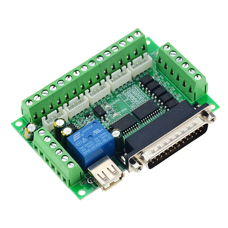 5 軸 CNC インターフェースアダプタブレークアウトボード - 5 Axis Cnc Breakout Board Interface Mach3 のレビューと価格